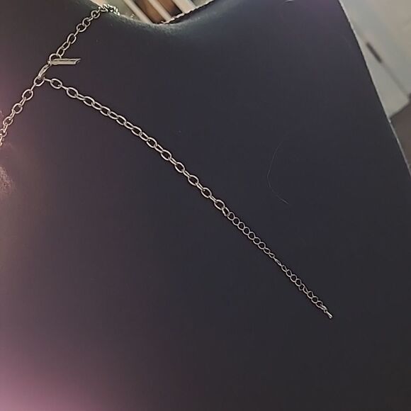 Gray and Silver Cascading Costume Jewelry - Picture 3 of 9